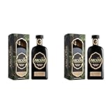 The Arcane I Extraroma Rum I 700 ml Flasche I 40% Volume I Goldener Rum mit Noten von Karamell und Pfeffer (Packung mit 2)