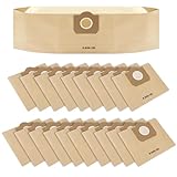 20 Stück Papierfilterbeutel für Kärcher WD3 6.959-130.0 Staubsaugerbeutel,für Staubsaugerbeutel WD3 kärcher,1629 MV3 Premium A2201/2204/2504/2554/2251/2604,Wiederverwendbare Papierfilterbeutel
