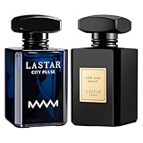 LASTAR 55ML*2 eau de toilette Duft, Parfüm für Frauen und Männer, Langlebig - charmant - Reisegröße, Geeignet für Neues Jahr, Valentinstag, Geburtstagsgeschenke