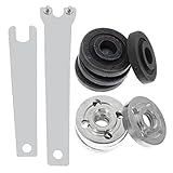 Uonlytech Winkelschlüssel Satz Für Flanschmutter Winkelstiftschlüssel Winkelschliffwerkzeug Winkeldemontage Passend Winkelschleifer Aus Hochwertigem Hartstahl