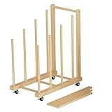 Generico für Kunstobjekte - 1 Zoll Malständer für Wiederverwendbare Zeichentisch, Holzständer | Flexibler Organizer für Display auf Leinwand für die Ausstellung