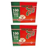 minafood-Set: 2 x Thiele Tee - Echter Ostfriesentee Teebeutel 100x1,5g - 150g