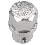 35/19PT Reifen Radschlossmutter Bolzen Sockel Entfernungs Schlüssel Diebstahlsicherung Schraube Radmutter Sicherheit kompatibel mit BMW