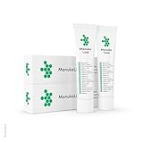 ManukaLind Wundheilsalbe mit antibakteriellem Manuka-Honig (MGO 514+) – für alle Phasen der Wundheilung – Wund- und Heilsalbe fördert die schnelle Heilung leichter bis schwerwiegender Wunden, 2 x 75g