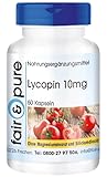 Fair & Pure® - Lycopin Kapseln 10mg - 60 Kapseln - Carotinoid aus Tomatenextrakt - vegan - ohne Magnesiumstearat