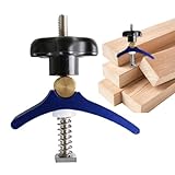 T-Schienenzange | präzise Haltevorrichtung | Schraubzwinge für Tischlerei | für Tischlerei, Tischler, Metallbearbeitung, Gravur, Handhabung