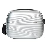 Pactastic Hartschalen Handgepäck Kosmetik-Koffer | Stabiles Beauty-Case mit Aufsteckfunktion | 34 x 17 x 27 cm aus Polypropylen (Collection 02)