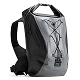 Inateck Fahrradrucksack 25-30L, Wasserdichter Rolltop Rucksack Herren, Multifunktionaler Wanderrucksäcke