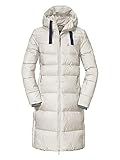 Schöffel Damen Down Coat Kenosha L, wind- und wasserabweisender Daunenmantel mit RDS-zertifizierten Federn, leichte Winter Wanderjacke mit Wärmekragen und Kapuze