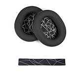 INF Ersatz Ohrpolster für SteelSeries Arctis 7/Pro Ohrpolster und Kopfbügelpolster