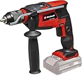Einhell Akku-Schlagbohrmaschine TE-ID 18 Li-Solo Power X-Change (Li-Ion, 18 V, Bohr- und Schlagbohrfunktion, 13 mm max. Bohrleistung Beton, 13 mm Schnellspannbohrfutter, ohne Akku und Ladegerät)