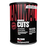 Universal Nutrition ANIMAL Cuts Diät- & Definitionssupplement für Leistungssportler zum Gewichtsmanagement - regt den Stoffwechsel an & erhöht den Energieverbrauch, 42 Packs