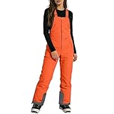 Outdoorhose Damen, Outdoor wasserdichte Retro Skilanglaufhose Gefüttert Skianzug, Skihose Kurzgröße, Langlaufhose Schneeanzüge Jeans Tailliert Snowboard Ski Hose Damen, XL