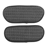 Veemoon 2 Stück Tropfer Absorbierender Wassertropfenfänger Kondenswasser-tropfenfänger Tropfmatte Spender Tropfschale Kühlschrankmatten Wiederverwendbarer Leckfänger Dark Grey Ballaststoff