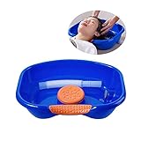 Haarwaschbecken Haare waschen im Bett,Harwaschwanne für bettlägerige Menschen,Lavatesta tragbar,Vereinfacht die Haarwäsche,Haarwaschwanne,Bettwaschwanne für Waschen Haar im Bet