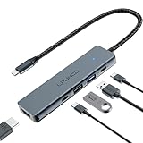 USB C Hub mit 4K HDMI, PD100W, USB C, 2*USB A Datenports, USB C Adapter Multiportadapter, USB C Docking Station für iPhone 15/15 Pro, Galaxy S24, MacBook Pro/Air, iPad Pro/Air, Steam Deck und mehr