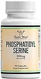 DW Phosphatidylserin Nahrungsergänzungsmittel | 90 Hochwirksame Phosphatidylserine Kapseln – 300mg Phosphatidyl Serine pro Portion | Gentechnik- und Glutenfrei