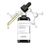 COSRX Reines Vitamin C 23% Serum mit Vitamin E (Ascorbinsäure) und Hyaluronsäure, feuchtigkeitsspendendes Gesichtsserum, reduziert feine Linien, 0,70 fl.oz (20 g (1 Stück))