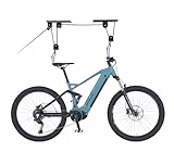 Prophete E-Bike Lift – Fahrrad-Hebehilfe für alle Bikes 24–26“ – Tragfähigkeit bis 30 kg – praktische Wandmontage für E-Bikes, Mountainbikes & Cityräder