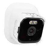 Zunate 2K-Fensterkamera für die Heimsicherheit, 2,4 G 5 G WLAN, AI-Vollfarb-Nachtsicht, Blendschutz, PIR-Bewegungserkennung, mit Halterung, für die Sicherheitsüberwachung Im Freien