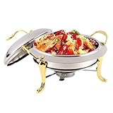 KELUNIS Hot Pot Alkoholkocher,Edelstahl-Spirituskocher Für Den Haushalt, Gewerblich,Leicht Zu Tragen Festbrennstoffkessel Campingkocher Für Campingwanderungen,20cm*5.5cm