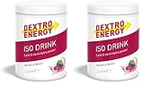 DEXTRO ENERGY ISO DRINK RED BERRY (440g) - Isotonisches Getränkepulver mit Natrium, Magnesium, Kalium, Chlorid, schnelle Kohlenhydratversorgung, Booster mit Elektrolyten, Glutenfrei, Laktosefrei