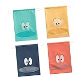 OFFSCH 4 Stück Schuh Aufbewahrungstasche Aufbewahrungstaschen für Kleidung wasserdichte Aufbewahrungstasche organizer handtasche organizer bag Seesäcke für unterwegs tragbare Tasche Vlies