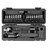 Topeak Essential Toolshop Drehmomentschlüssel Werkzeug Set schwarz