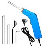 Styroporschneider Styrocutter mit 10cm + 15cm Geraden Klingen, 0-600℃ 300W Heißdrahtschneider, Styropor Schneidegerät für EPS, EPP, KT Board, EVA, PU, Seil, Stoff, Schaum, Plastik