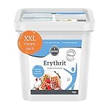 borchers Erythrit 5kg | Kalorienfreies Süßungsmittel | Zuckeralternative | Kalorienfrei | im Eimer | 5kg