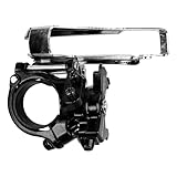 Ieron 3-Gang-Umwerfer für Fahrräder, Top-/Bottom-Pull, passend für 31,8/34,9-mm-Rohre, Schalthebel aus Aluminiumlegierung für Mountainbikes