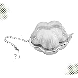 NAMOARLY Teekugel aus Edelstahl Tee-Ei mit losen Blättern Teesieb Ball rostfrei huso çay makinesi teegeschirr Tee-Accessoire gewürzkugel teekugeln tee gadgets Teefilter Tee-Ei-Filter Silver
