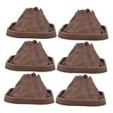 GALPADA 6Stücke Teiliges Vulkanmodell Wissenschaftliches Experimentier für Kreative Projekte und DIY Vulkanausbrüche für Schulprojekte und Wissenschaftliche Lernspiele