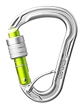 EDELRID Unisex – Erwachsene HMS Strike Screw FG Carabiner, Silver, one Size