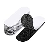 Blendura Klettband Selbstklebend Extra Stark, 10 Stück 30mm X 100mm Doppelseitiges Klettband Klettverschluss Selbstklebend Schwarz für Wände,Tür,Kunststoffe,Boden,Gläser,Metalle