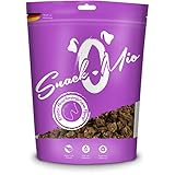 SnackOMio – Premium Hundesnack – krosse Fleischwürfel vom Pferd, getreidefrei, 1er Pack (1 x 125g)