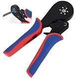 Crimpzange 0,08-16 mm², 30-5AWG Crimpzange 16 mm2 Aderendhülsenzange 10 mm2 Crimp Zange, Presszange Aderendhülsenzange Set für Industriell, DIY Krimpzange, Presszange (1)