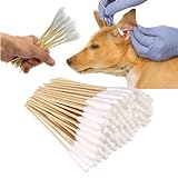 Ohrreiniger für Haustiere,Wattestäbchen für Haustiere,Wattestäbchen,Hunde Wattestäbchen,Ohr Reinigung,Katze Ohrreiniger,Ohrreiniger,Ohrenreiniger Hund,Für Haustiere, Hunde, Katzen