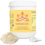 BAOBAB CARE 400 g Pulver mit Bacillus Subtilis unterstützt Ihre Immunabwehr und fördert eine gute Stimmungslage vegan (400 g (1er Pack))