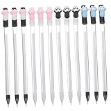 OSALADI 12 Stück Katzenpfoten Gelstifte Lustige Cartoon Gelschreiber für Studenten und Bürobedarf als Geburtstagsgeschenk Glattes Schreiben Bunte Farben