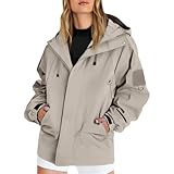 Generisch Regenjacke Damen Leicht Softshelljacke Fahrrad Regenjacke Atmungsaktiv Fahrradjacke Wasserdicht Atmungsaktiv übergangsjacke Softshelljacke Elegant Regenmantel Funktionsjacke Mit Kapuze