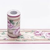 zingking Selbstklebende Wandaufkleber Grenze, Tapetenbordüre Selbstklebend Bordüre, Wasserdichte Wandbordüre für Zuhause Büro Hotel DIY Dekoration