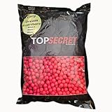 Generic Top Secret Walderdbeere 10 mm 1 kg, Klages Karpfenköder