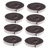 STOBOK 4 Sätze Stuhlmatte Stuhlbodenschützer Bodenschoner Aus Filz Selbstklebende Filzgleiter Stuhlschutz Pads Stuhlbein -schieberegler Möbelschieber Für Teppich Gefühlt 2 Stück * 4