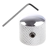 Knopf Knopf Ton Dome Knopf Für Gitarre Bass FD Metall Akustikgitarrensaiten Extra Leichte Stärke