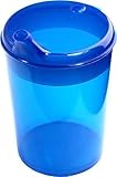 Medi-Inn+ Schnabelbecher Schabeltasse Trinkbecher 250 ml (Farbe: blau, Öffnung: 4 x 4 mm)