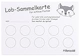 Betzold 757421 - Lob-Sammelblock, Din A6, 90 Blatt€“ Belohnungskärtchen Zum Loben Und Motivieren Für Kinder