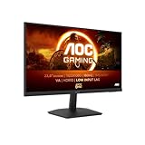 AOC Gaming 24G15N - 24 Zoll Full HD Monitor, 180 Hz, 1ms, Adaptive Sync (1920x1080, 1x HDMI 2.0, 1x DisplayPort 1.4) schwarz