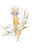 Mikado Spiel XL – 41 Stäbchen aus Holz, 38 cm lang – Klassisches Holzspielzeug für Kinder und Erwachsene