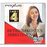 EASY4 Betriebskostenabrechnung in Excel - Download (Ohne CD-ROM!)